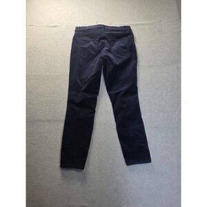 Loft Navy Blue Corduroy Pants Slim Leg Stretch Cotton Blend 30x25 RN140923